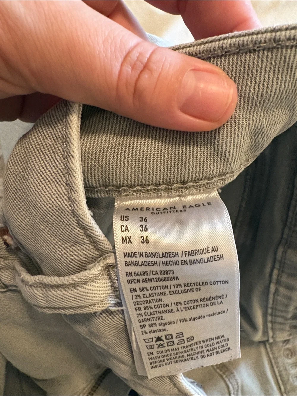 American Eagle Outfitters relaxed fit
